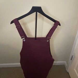 Cupshe Burgundy Mini Dress